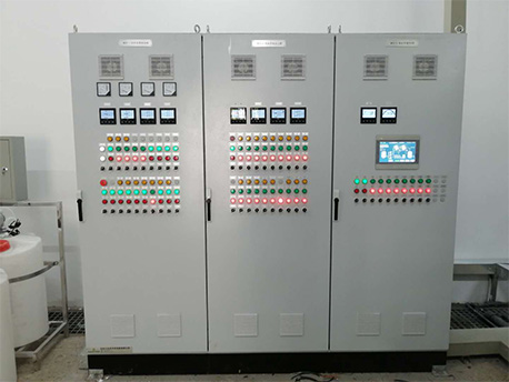 義烏環(huán)保公司純水PLC電控柜項目案例