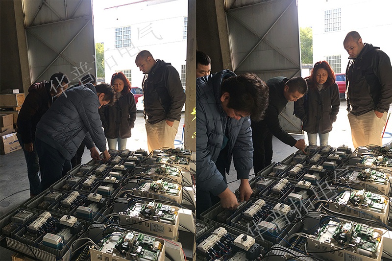 臺(tái)灣客戶39臺(tái)11KW變頻器控制柜